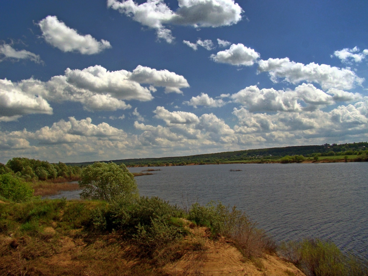 Облака  бродяги*** облака,вода,небо