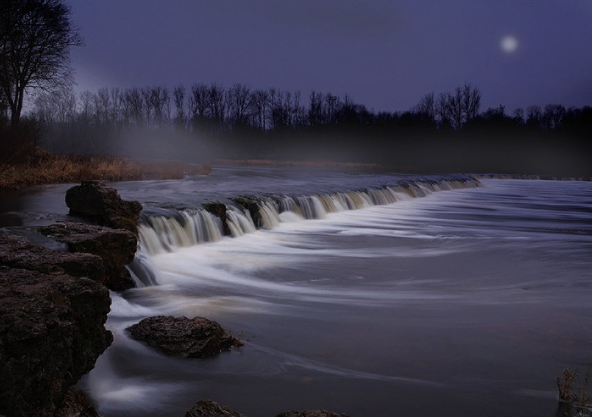 водопад водопад пороги