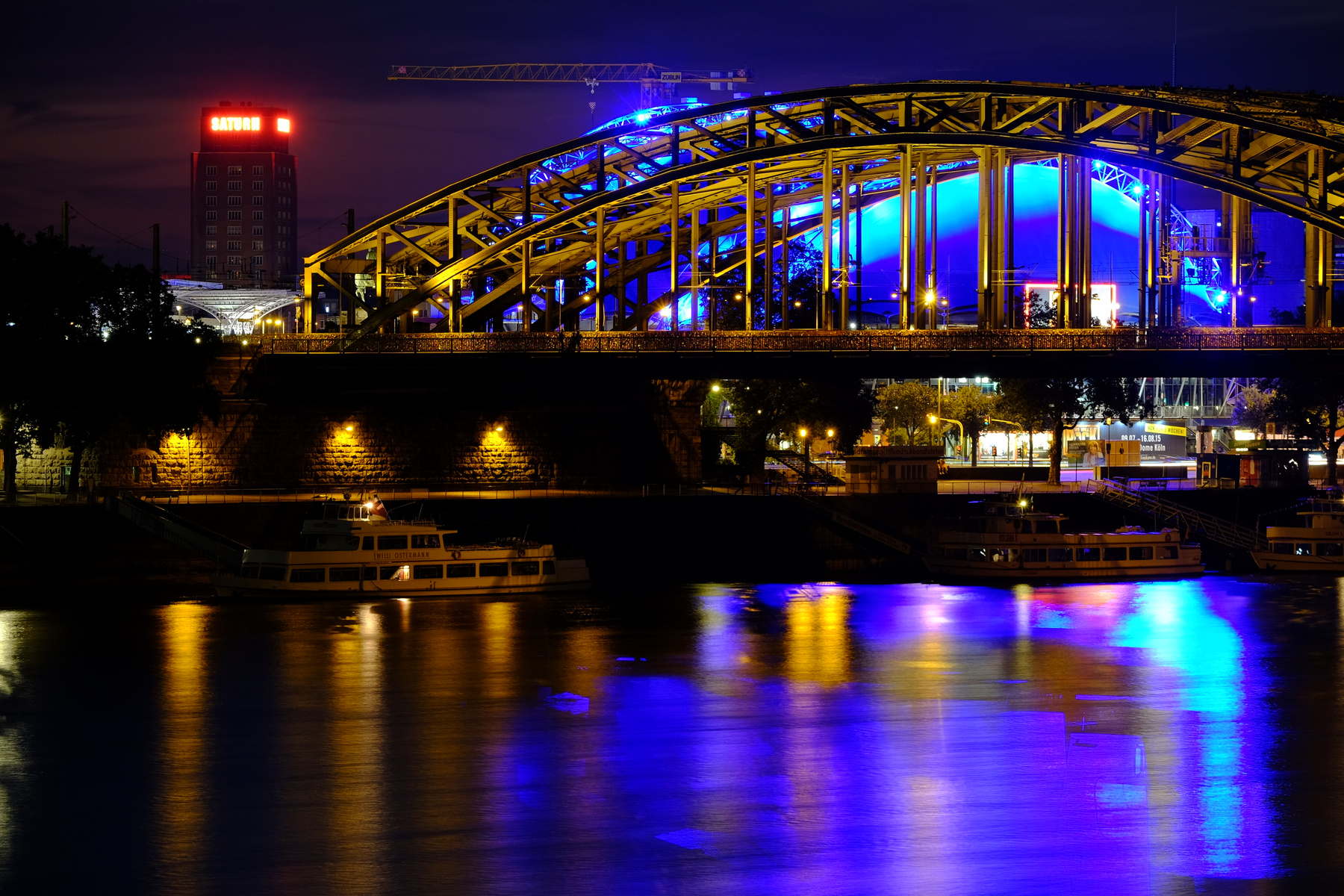 Köln, Ж/Д  мост 