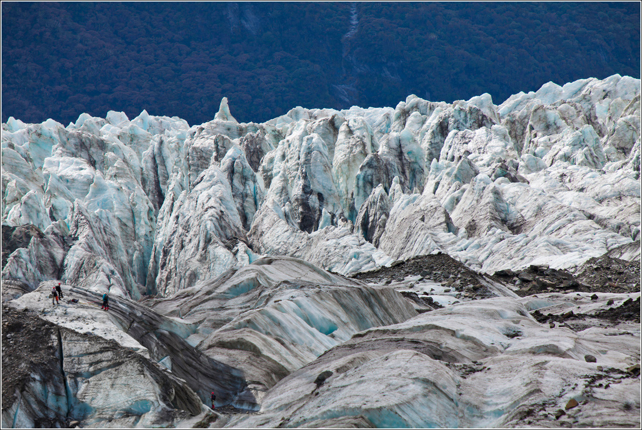 На леднике Фокса (Fox Glacier) new zealand