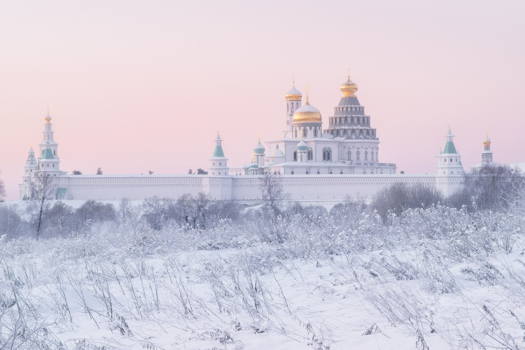 Морозное утро. 