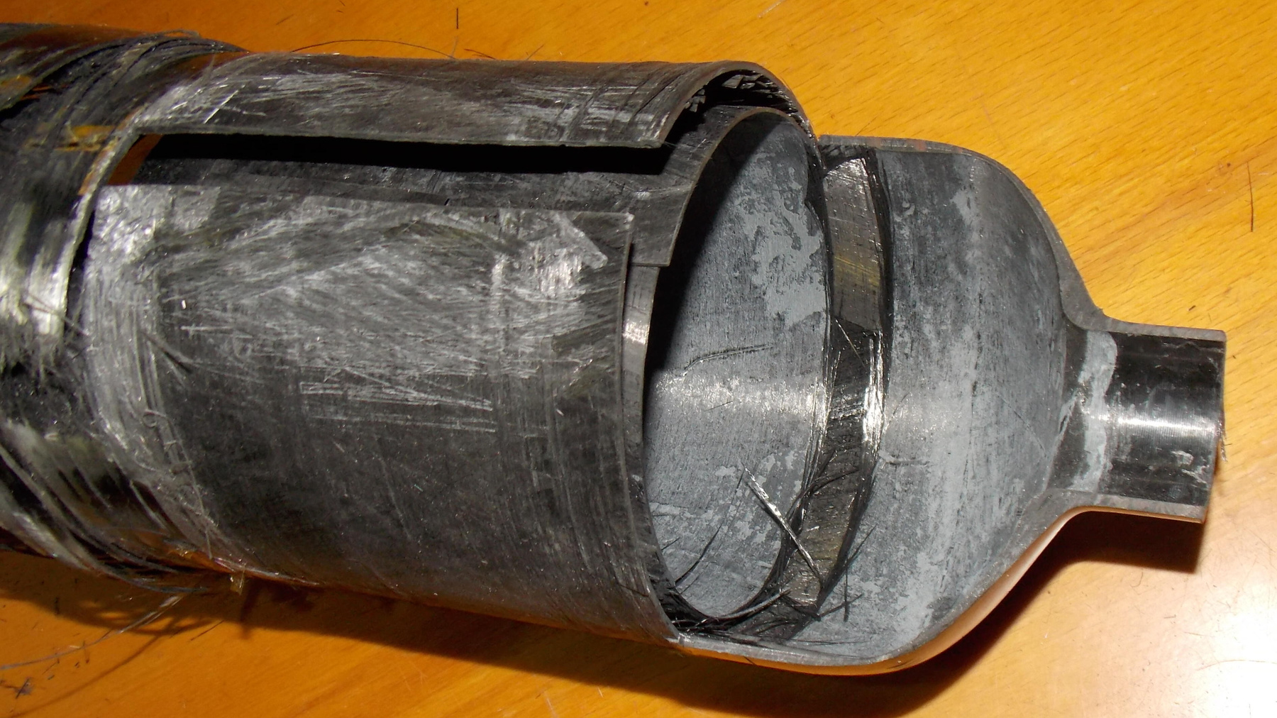 «CARBONIC», C1. Углеродный кокон. баллон испытания cylinder Alsafe tests