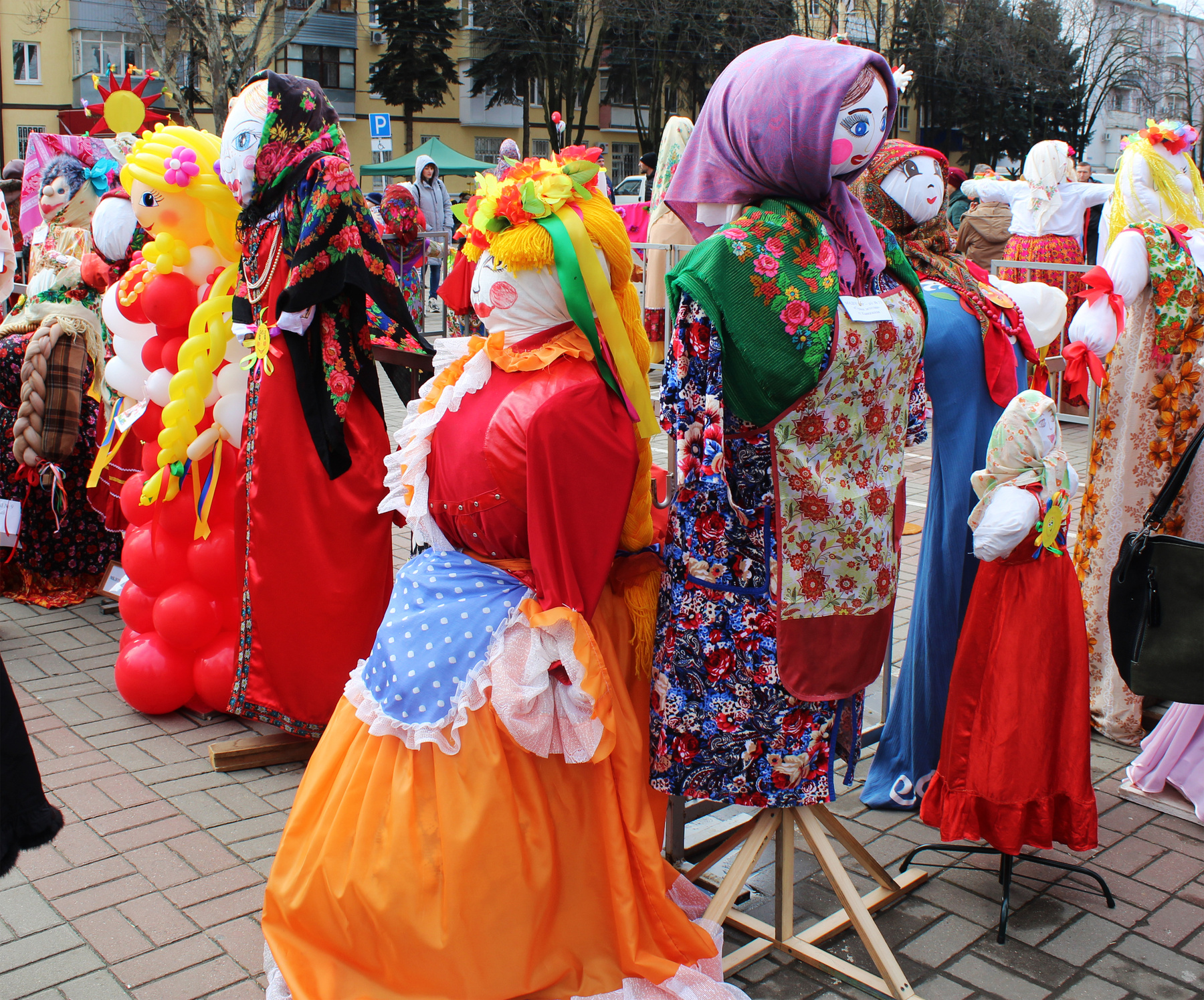 Прощание с масленицей 