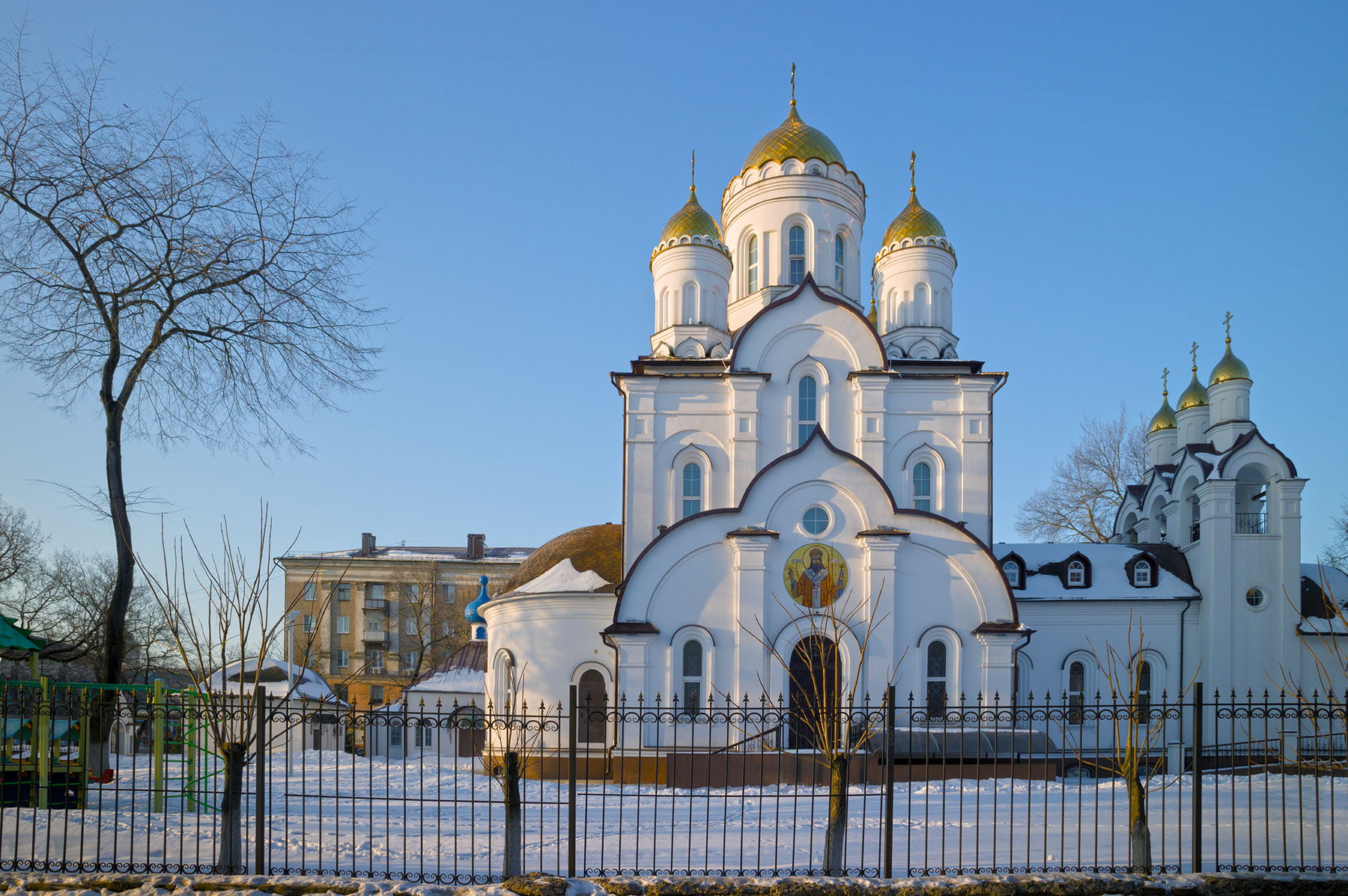 Церковь Рождества Христова (3) Церковь Храм Рождество Христово утро март