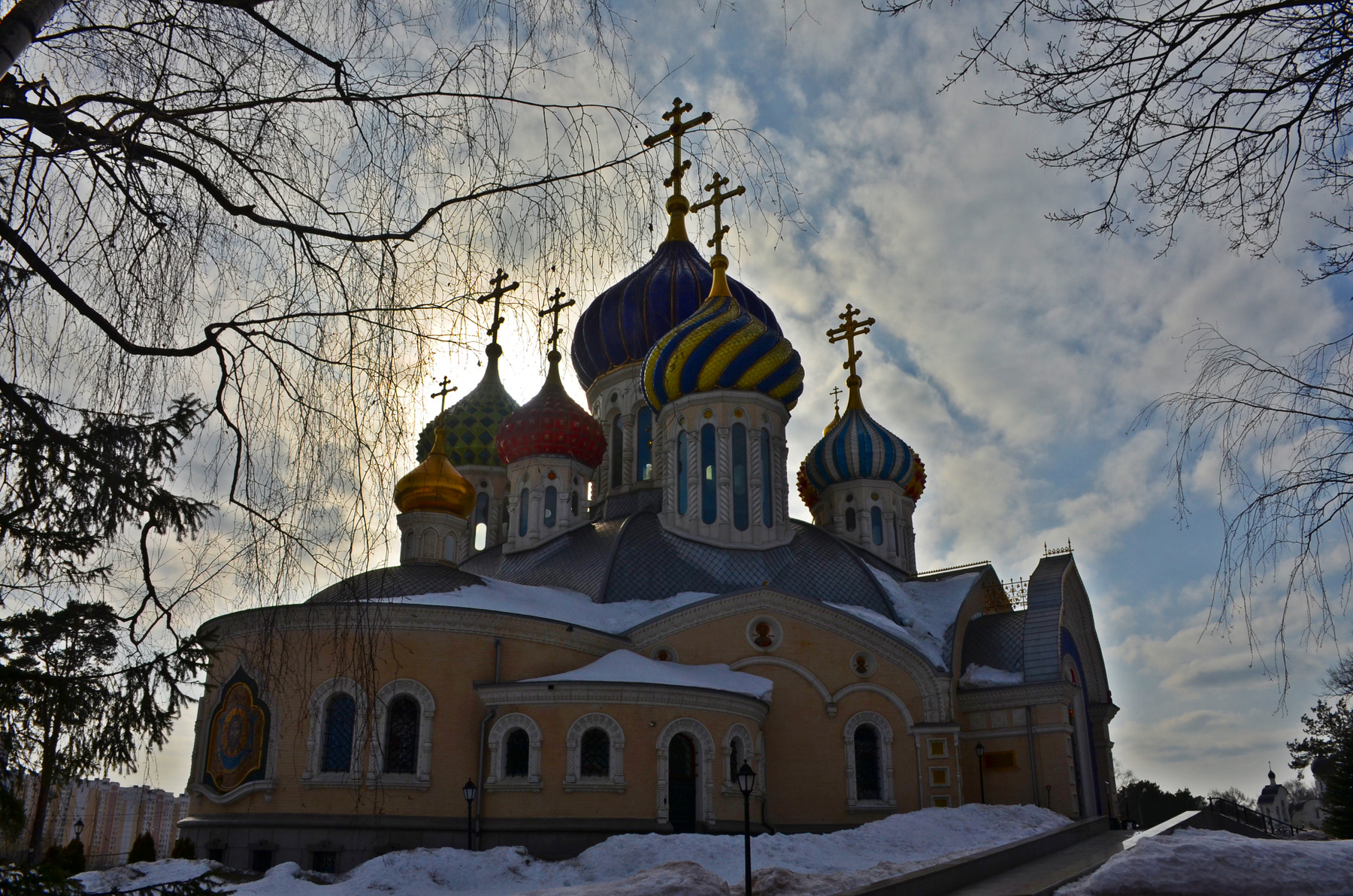*** Москва Переделкино зима собор