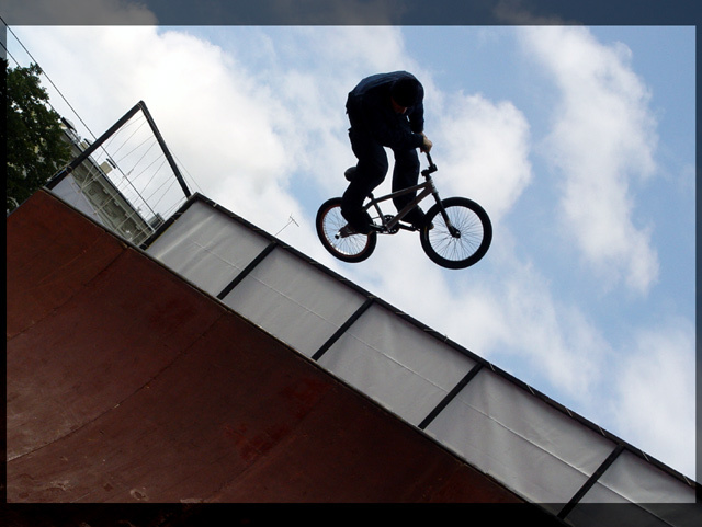 'Вёрт' или 'До самого неба!' Москва, нокия-велосити, велосипед, BMX.