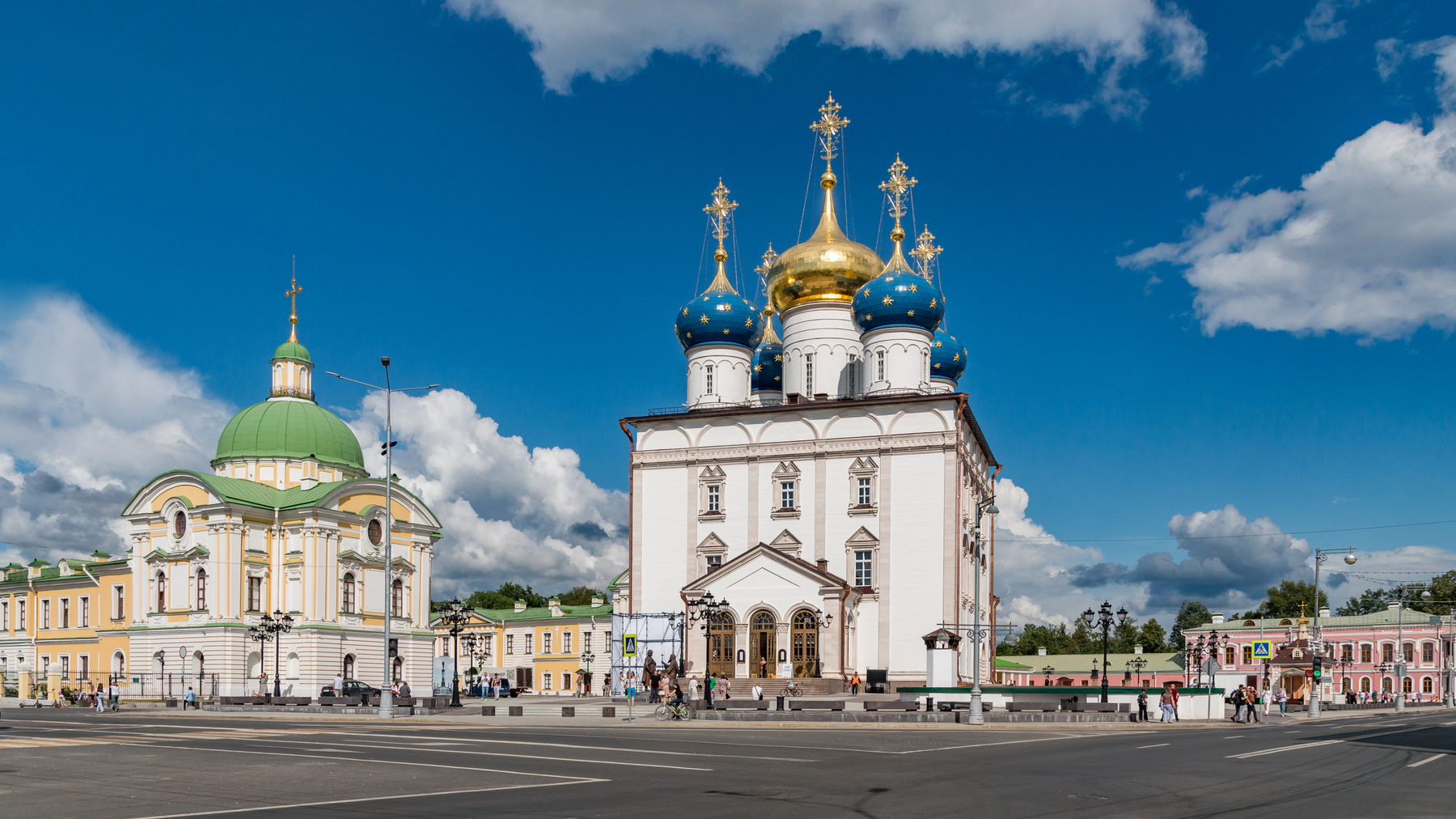 Тверь. Соборная площадь. Спасо-Преображенский кафедральный собор. 
