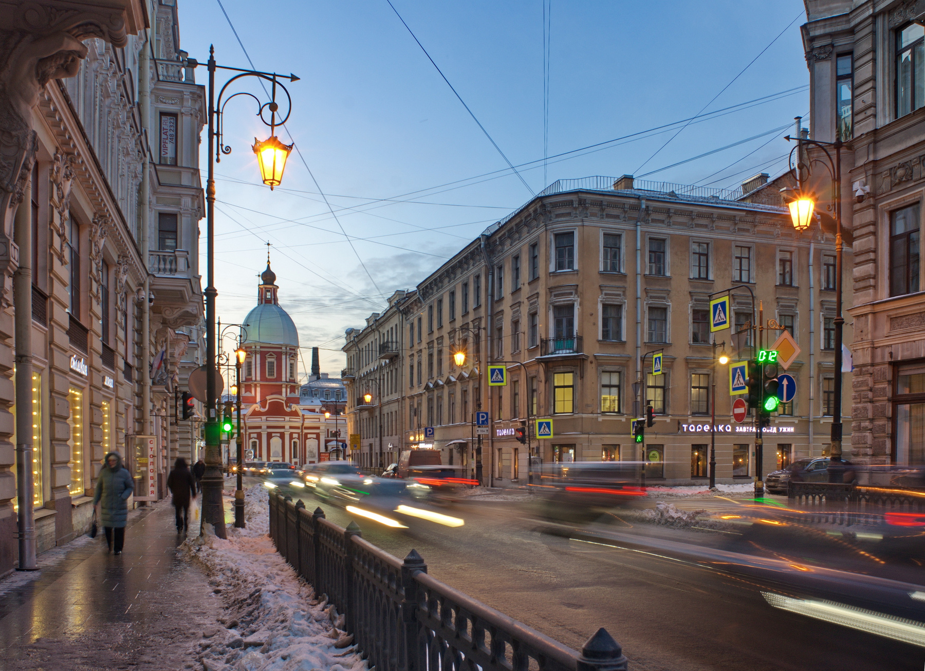 Вечерний Петербург Ул Пестеля