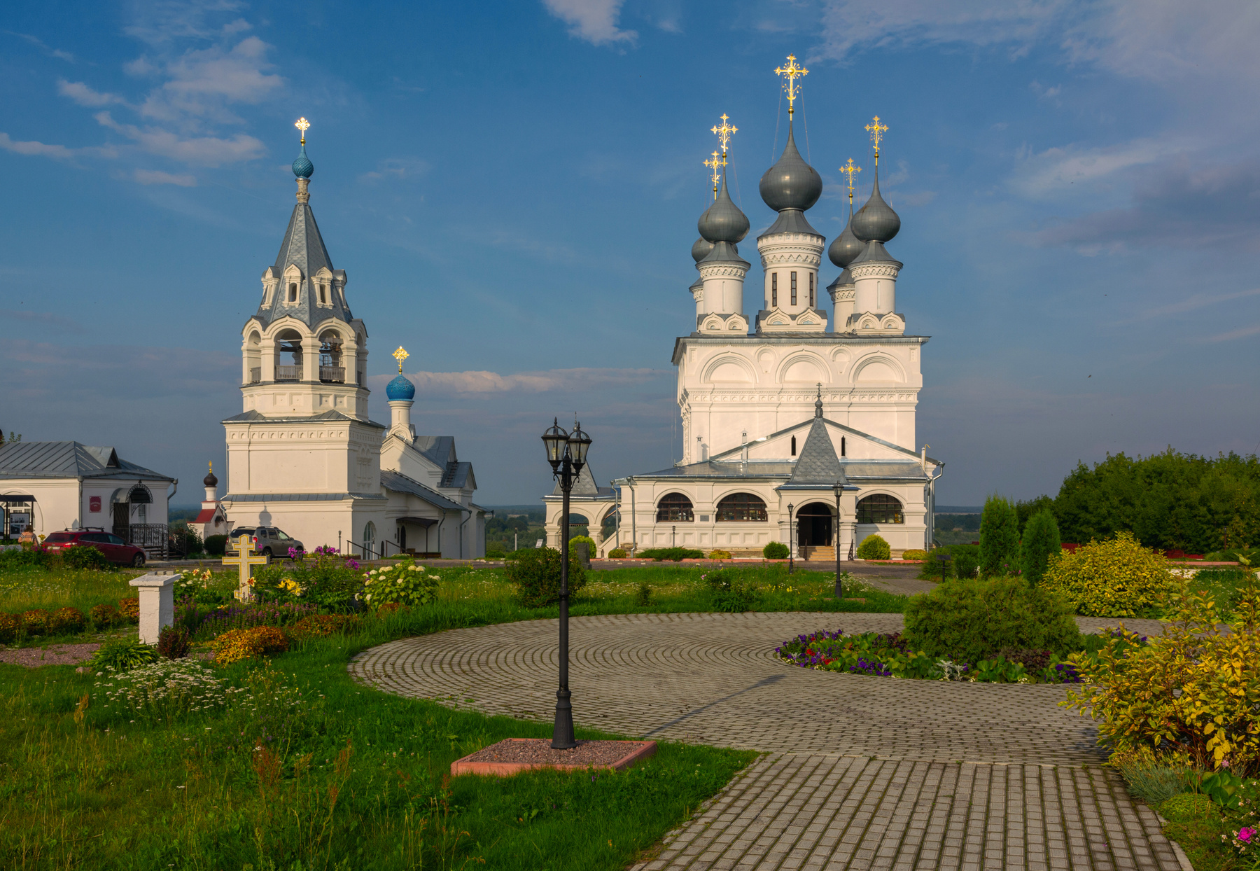 Вечер в Муроме лето вечер Свято-Воскресенский женский монастырь города Мурома путешествие