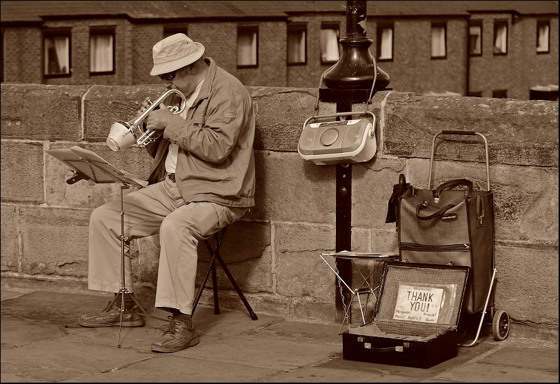 Street Musician музыкант на улице