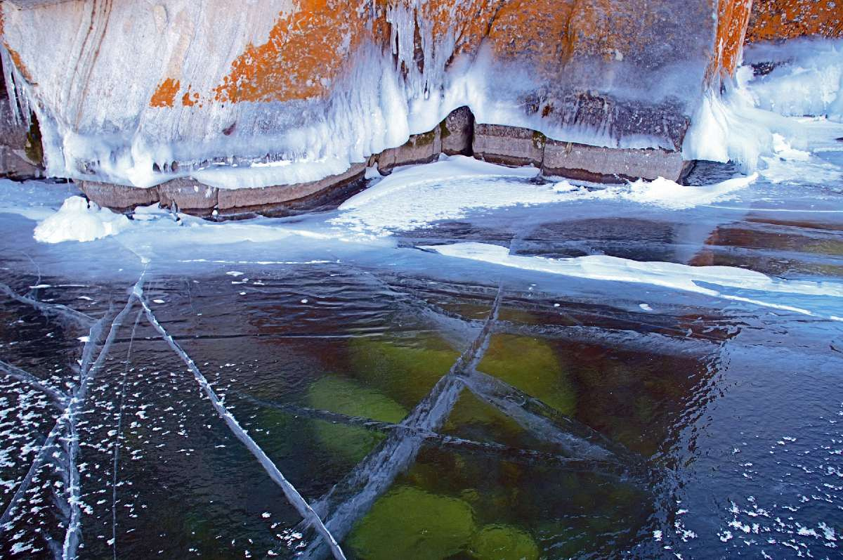 Серия- Байкальский лед- 4 Байкал, лед