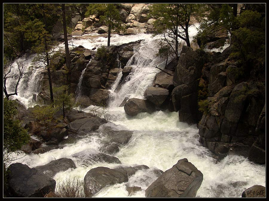 Cascade Creek - Каскадный ручей река горы