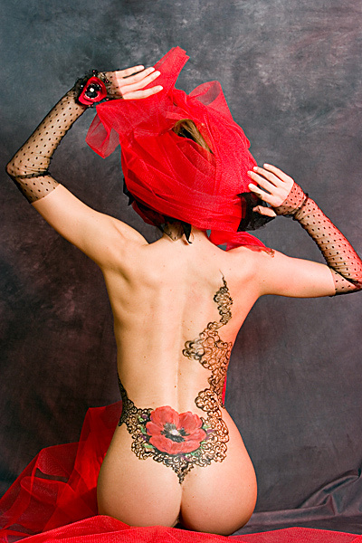 кружево и маки... боди-арт боди арт  бодиарт body art bodypainting