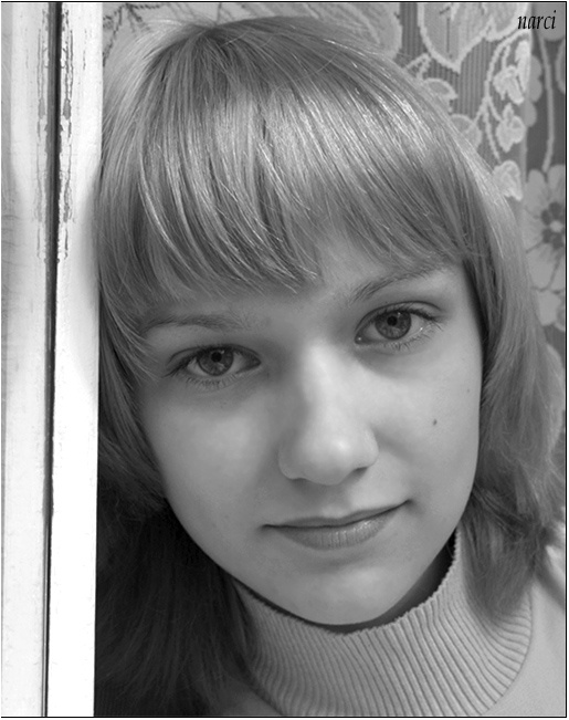 Серия: [Автопортрет] # 3 Портрет в окне портрет в окне