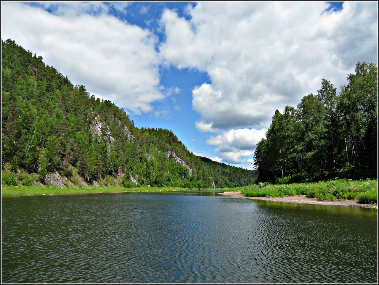 ***Урал.  Река Чусовая 