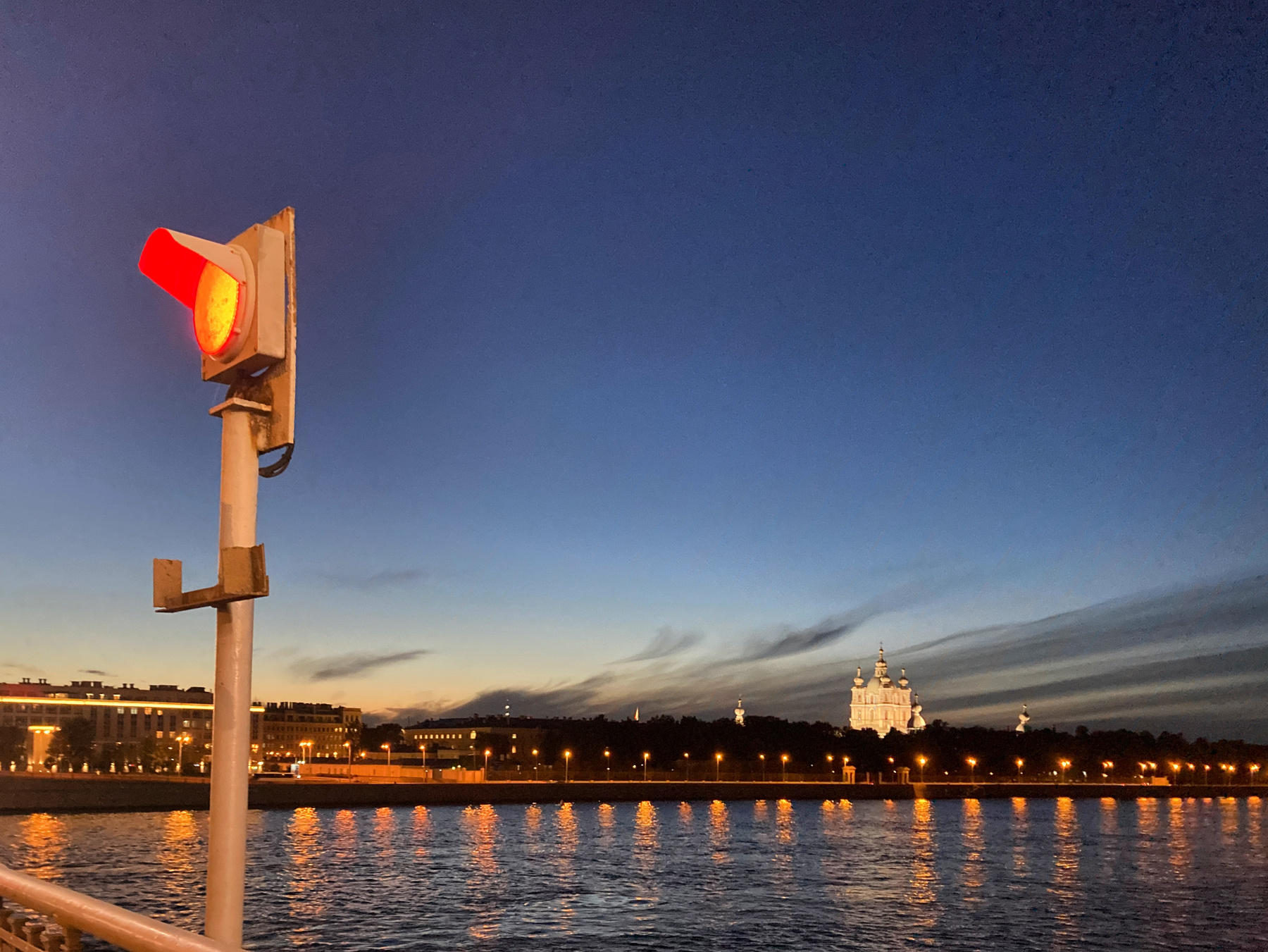 На мосту мост вечер закат питер