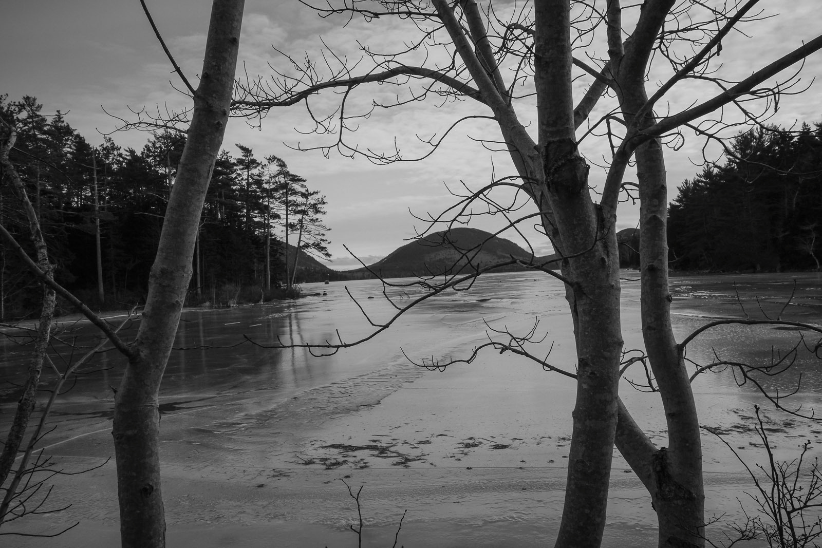 Eagle Lake лед, озеро