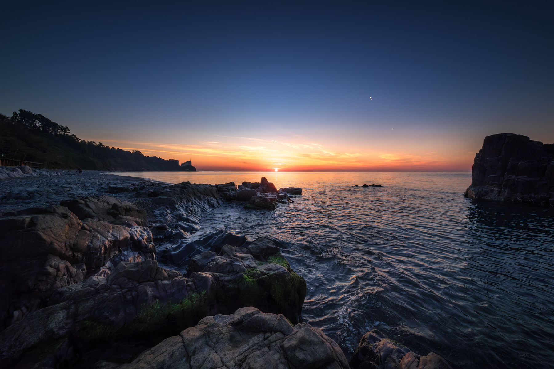 Sunset In Adjari Cliffs coast dusk cliffs beach sea mountains sunset tsikhisdziri landscape scenery travel nature outdoors caucasus sakartvelo georgia adjara batumi chizh