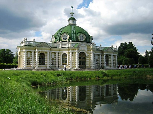 Грот. Кусково, грот, Москва