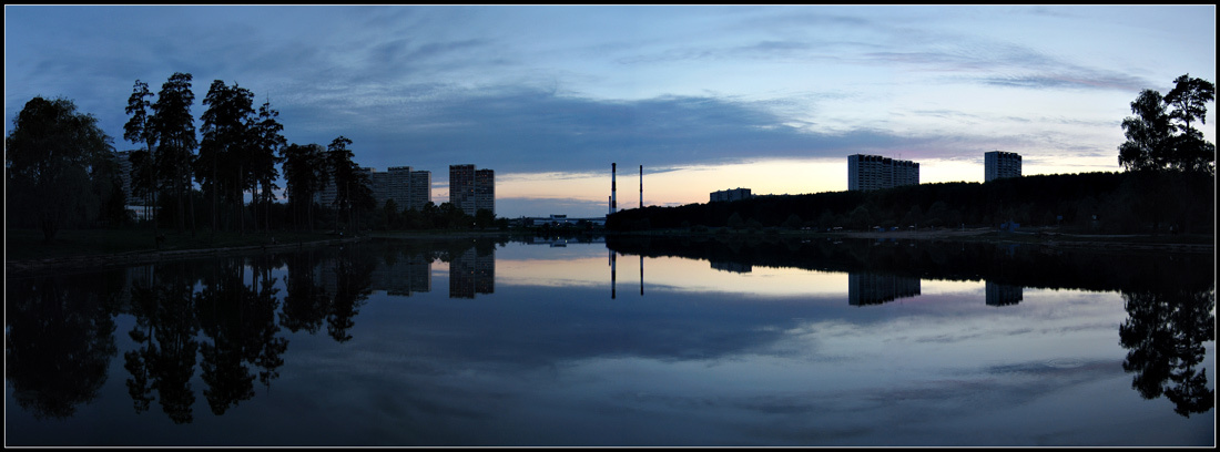 Golden Memories озеро, закат, отражение