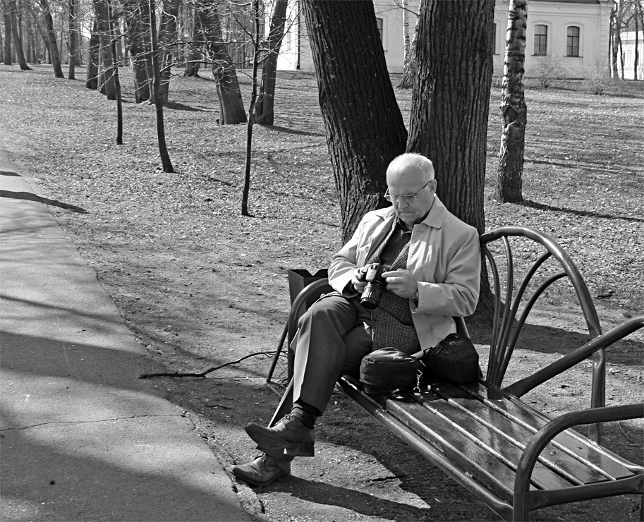 Диалог... фотограф, весна