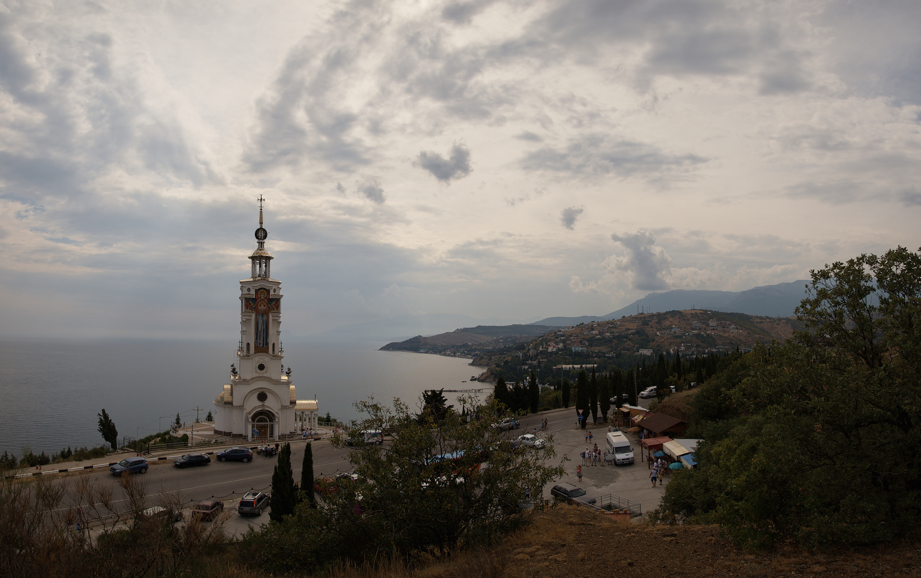 Церковь св. Николая Крым южный берег Крыма Солнечное архитектура