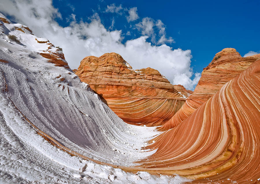 *** north, snow, utah, usa, wave, america, sandstone, page, vermilion cliffs, photoworkshop, glen canyon, photosafari, grand staircase escalante, coyote buttes, fotowalk, fototrip, fotowalk.com, Phototrip