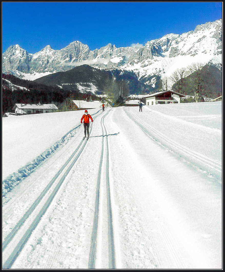 Зимний отдых в стиле cross country 