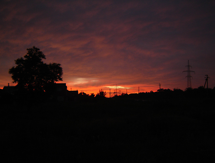 Небо 06.06.06. Закат