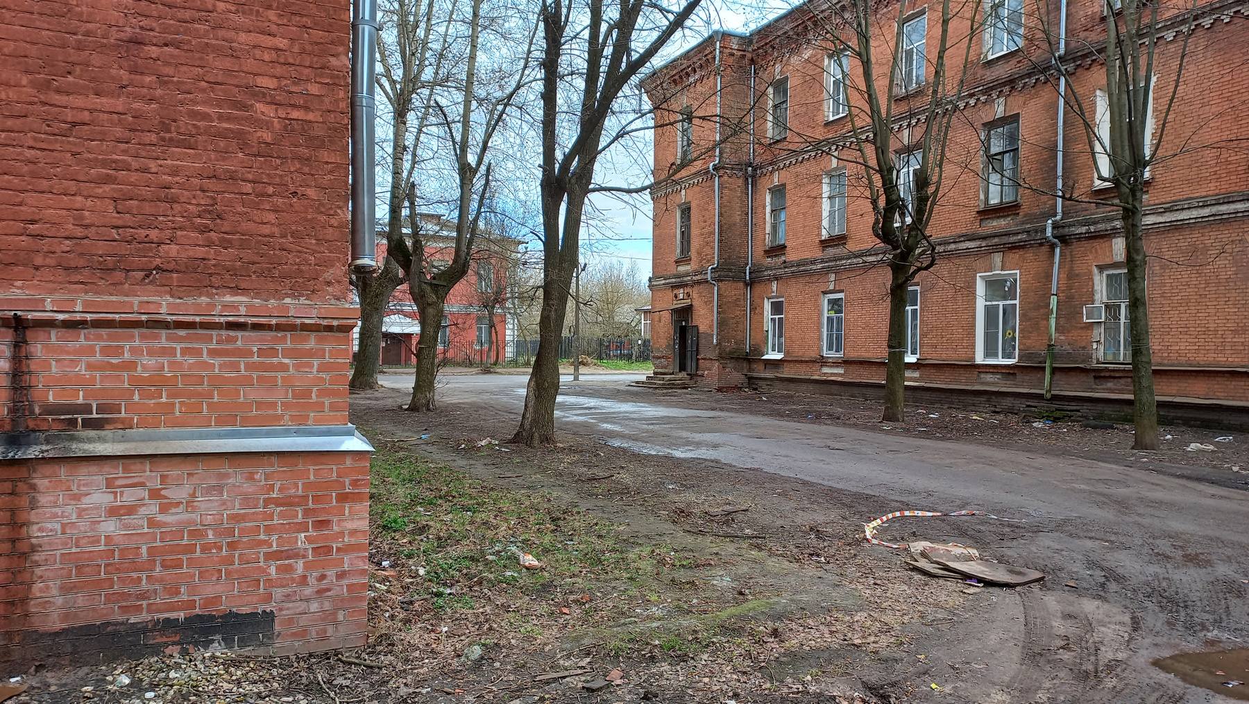 Двор Пролетарки в Твери (Морозовский городок) Тверь