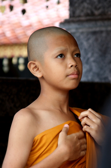 В храме Chiang Mai Thailand