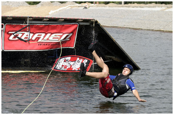 "Удачное" приводнение wake skate