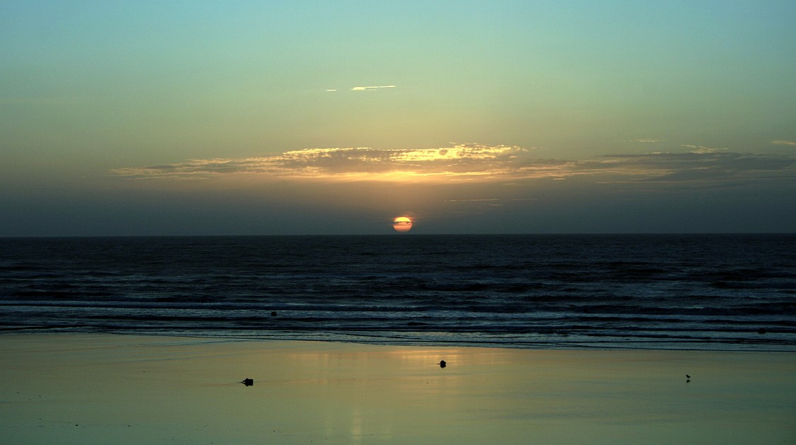 * see sunset sun