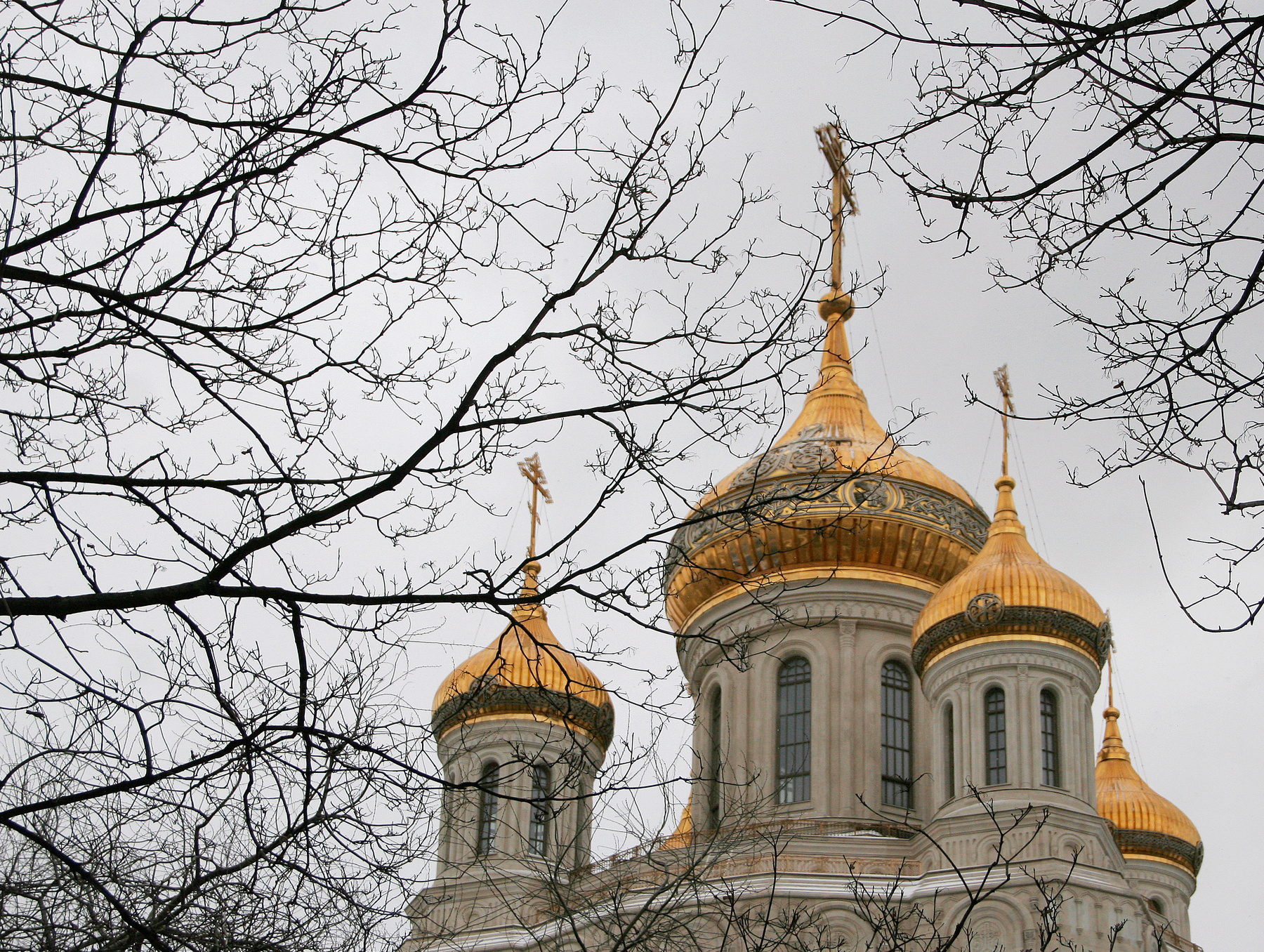 Купола.Храм Воскресения Христова и Новомучеников и исповедников Церкви Русской. 