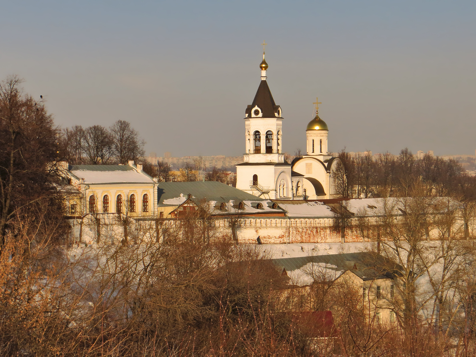 Владимир. Вид на Богородице-Рождественский мужской монастырь Владимир Богородице-Рождественский монастырь собор Рождества Богородицы
