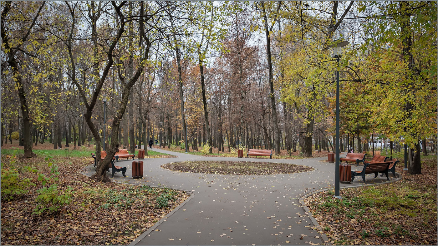 В осеннем парке... парк осень