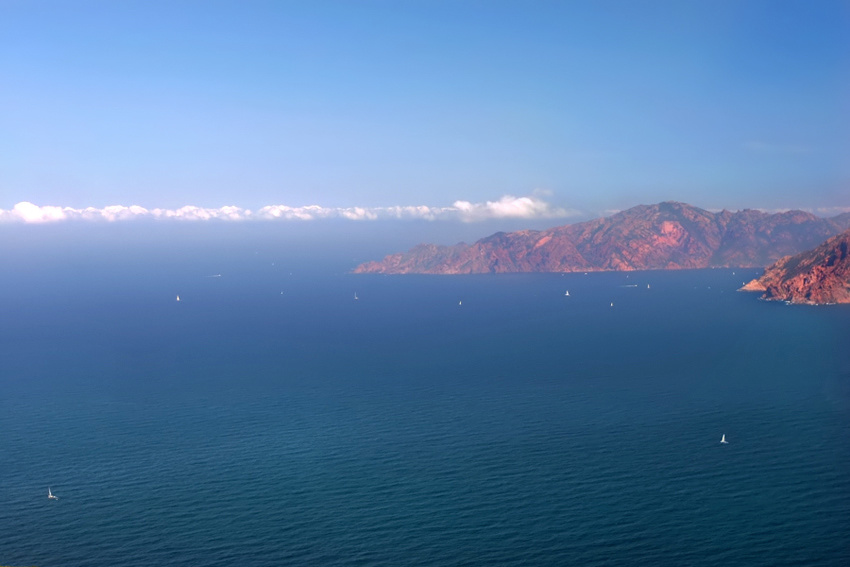 Голубая мечта море, небо без границ