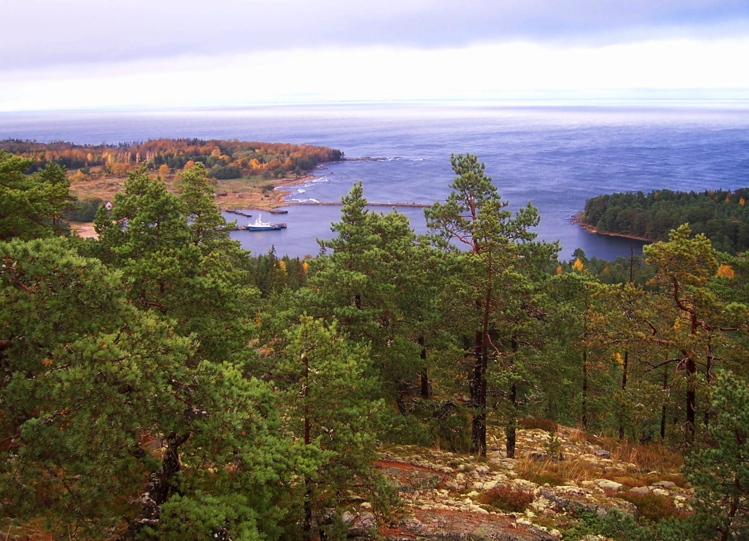 Тихая бухта Гогланд, Балтийское море, Gogland, Baltic sea