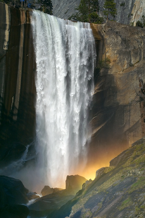 Vernal Fall Rainbow, Vernal, Fall, Yosemite, national, park, California