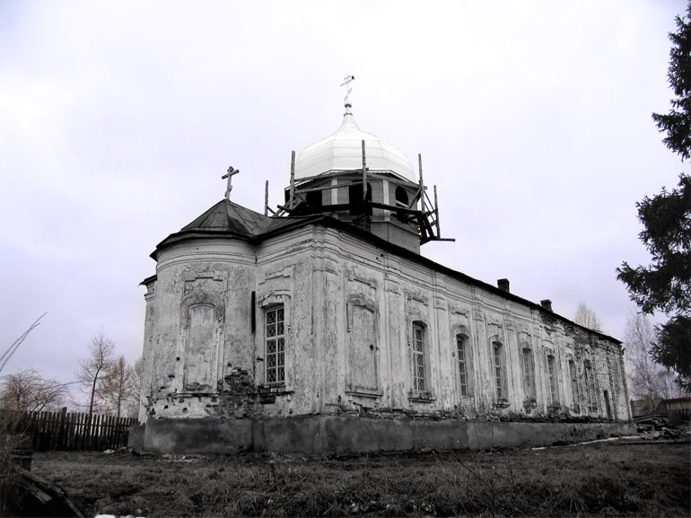безымянные церкви Руси церковь небо