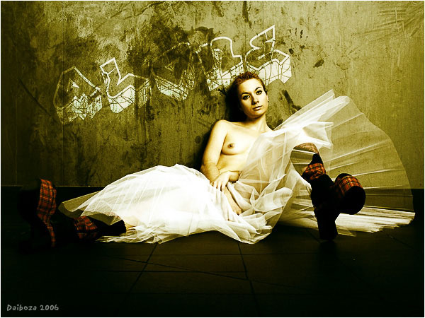 Alone. 