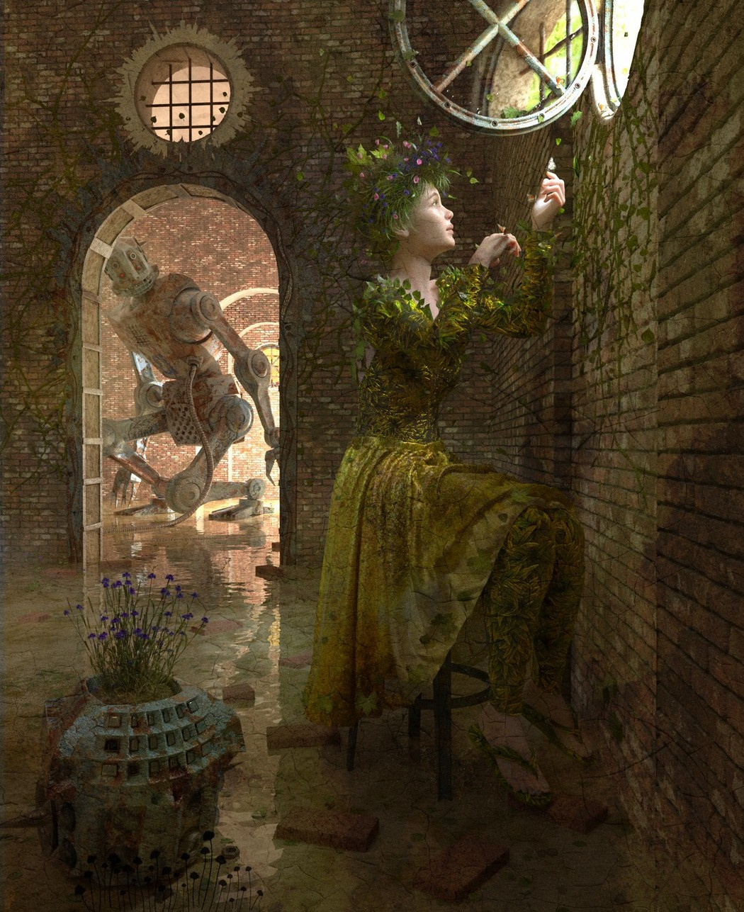 ...а я продолжаю ржаветь 3ds max Marvelous Designer Itoo Forest Pack Adobe CC