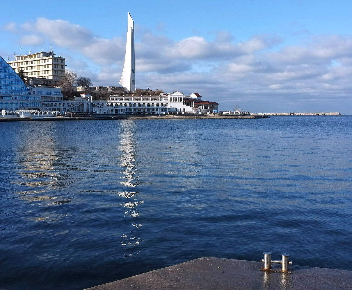 В Севастополе,январь. Январь,море,Севастополь,Крым