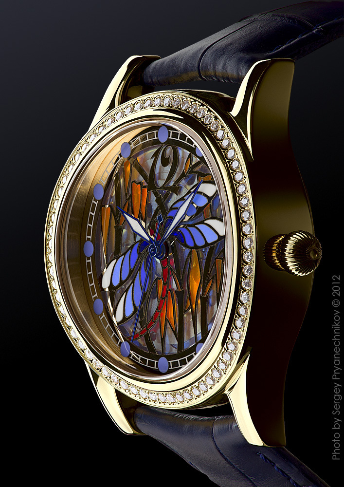 Jewllery & Watches Photography. Рекламная фотосъемка часов. Постер, плакат, рекламный модуль Ника nikawatches Pryanechnikov Прянечников Золотые часы эмаль