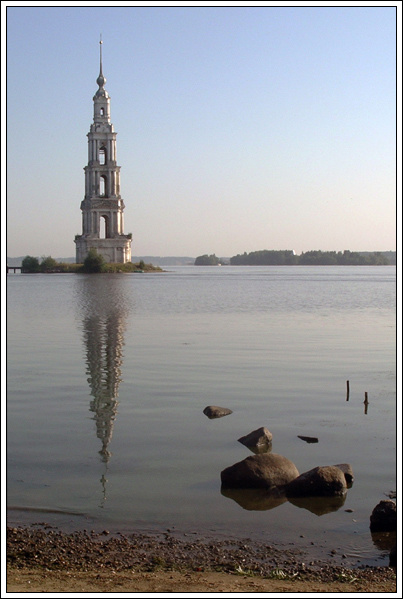 Вечный покой (2) Церковь, Волга, Калязин, вода