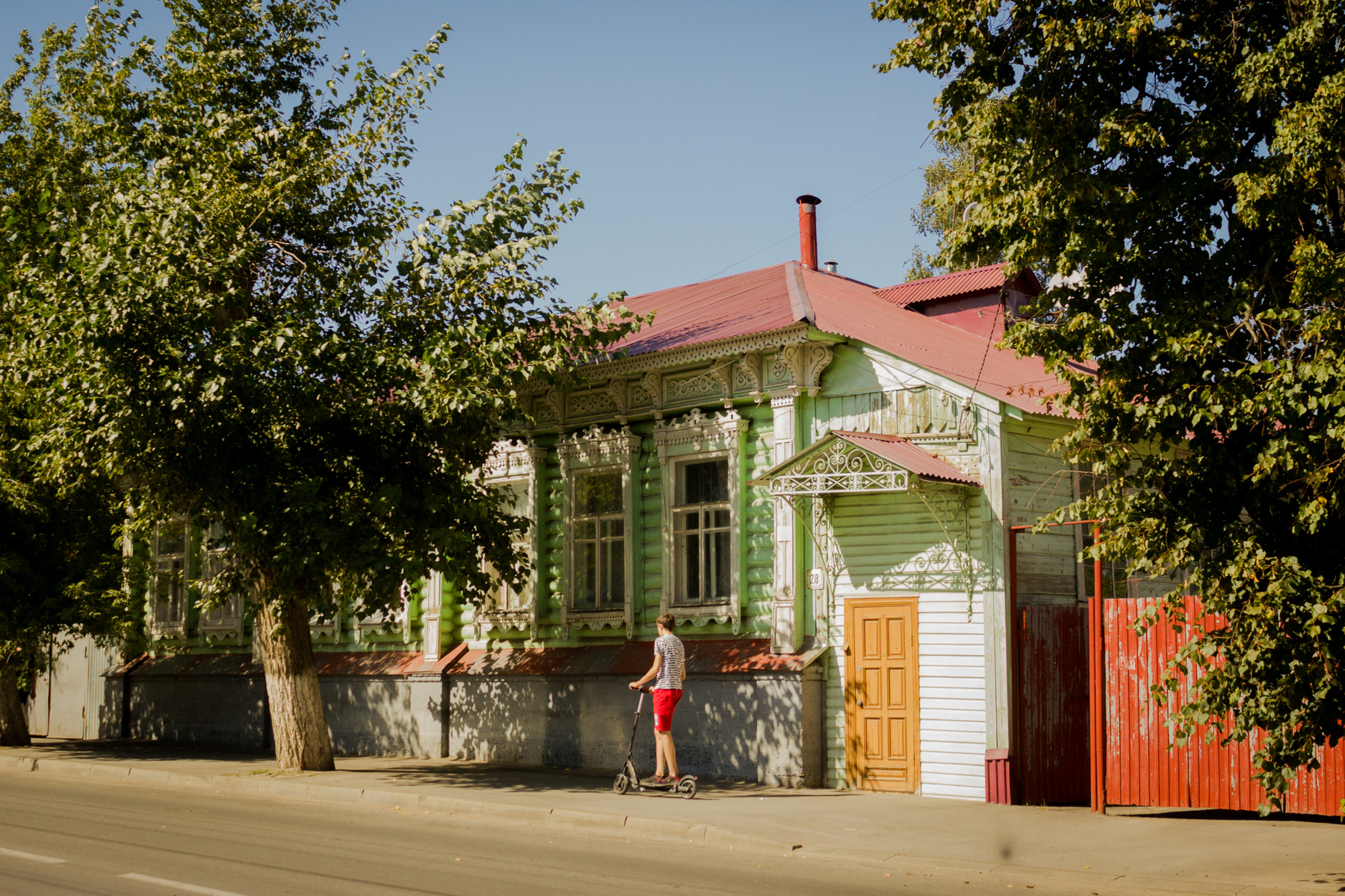 *** Елец дом улица самокат