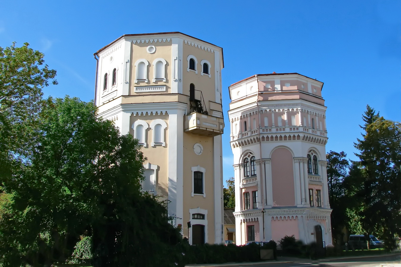 Башни "Кася" и "Бася". Гродно Водонапорные башни
