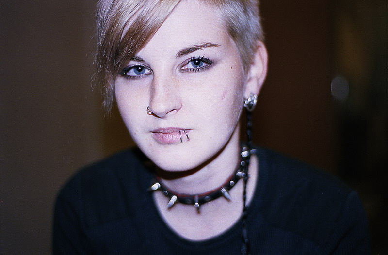 Kristė blue eyes