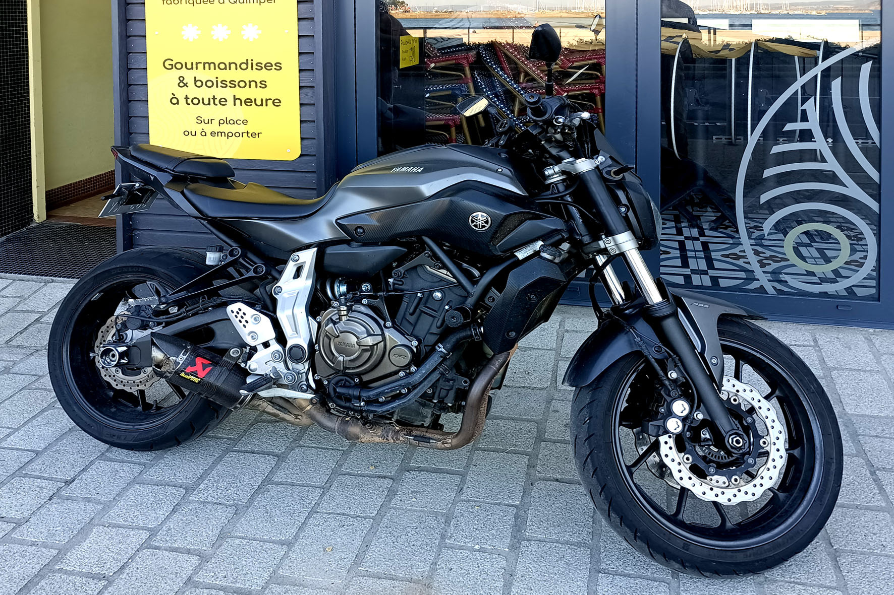 Yamaha MT-07 ABS Morgat Finister Bretagne мотоцикл Yamaha
