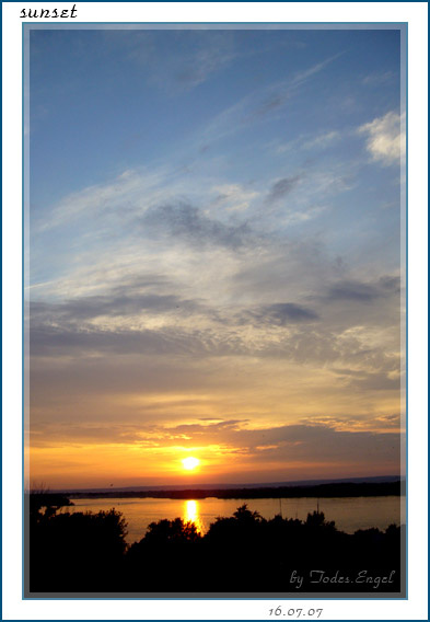 Sunset закат